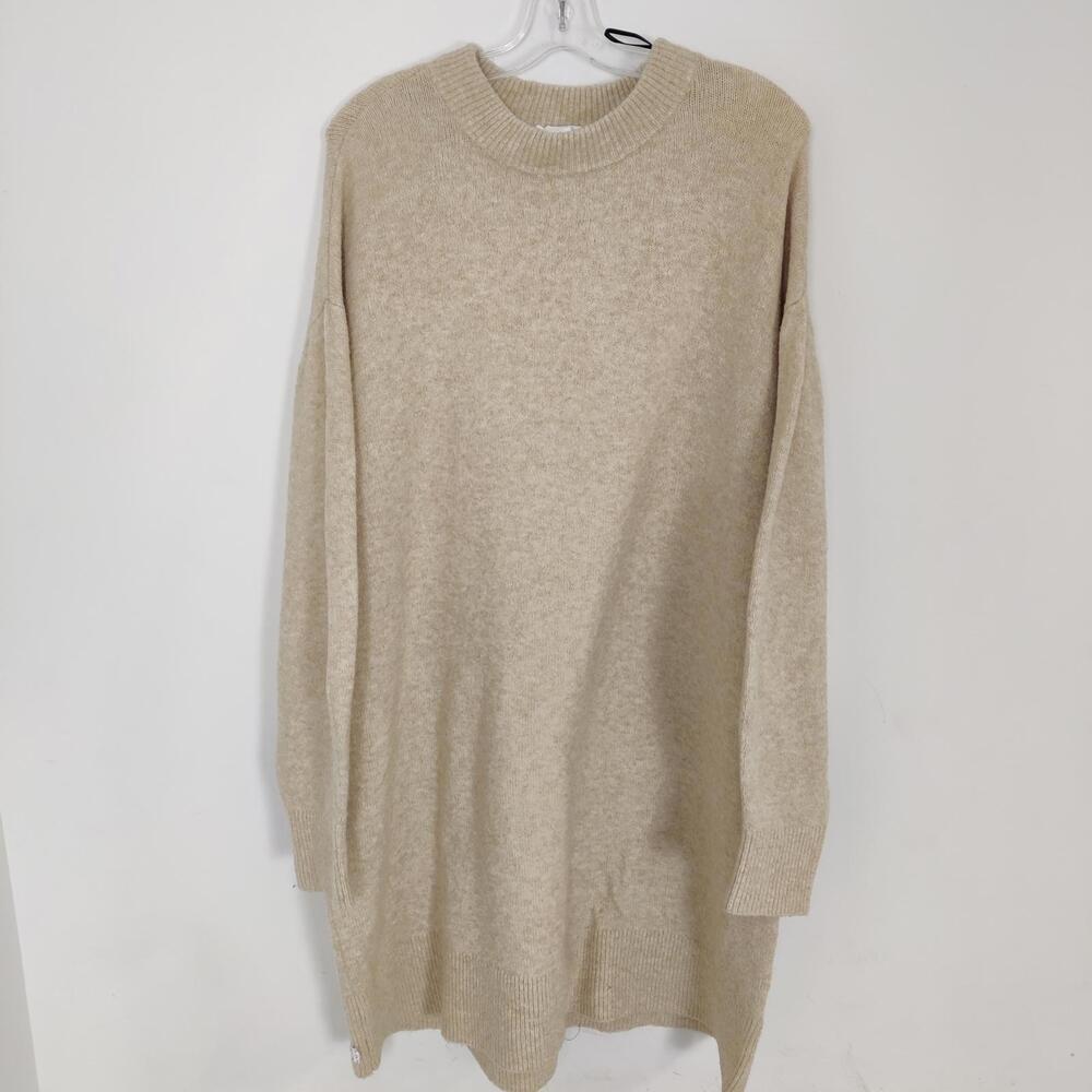 H&M Beige Midi Dress